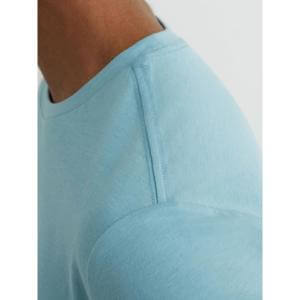 REISS Bless Cotton Crew-Neck Tailored-Fit T-Shirt